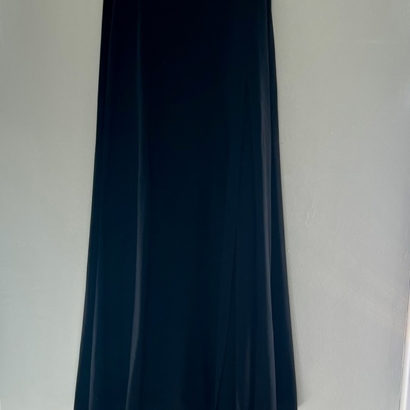 Susana Monaco women’s high waist slit maxi skirt size m black - Picture 2 of 6